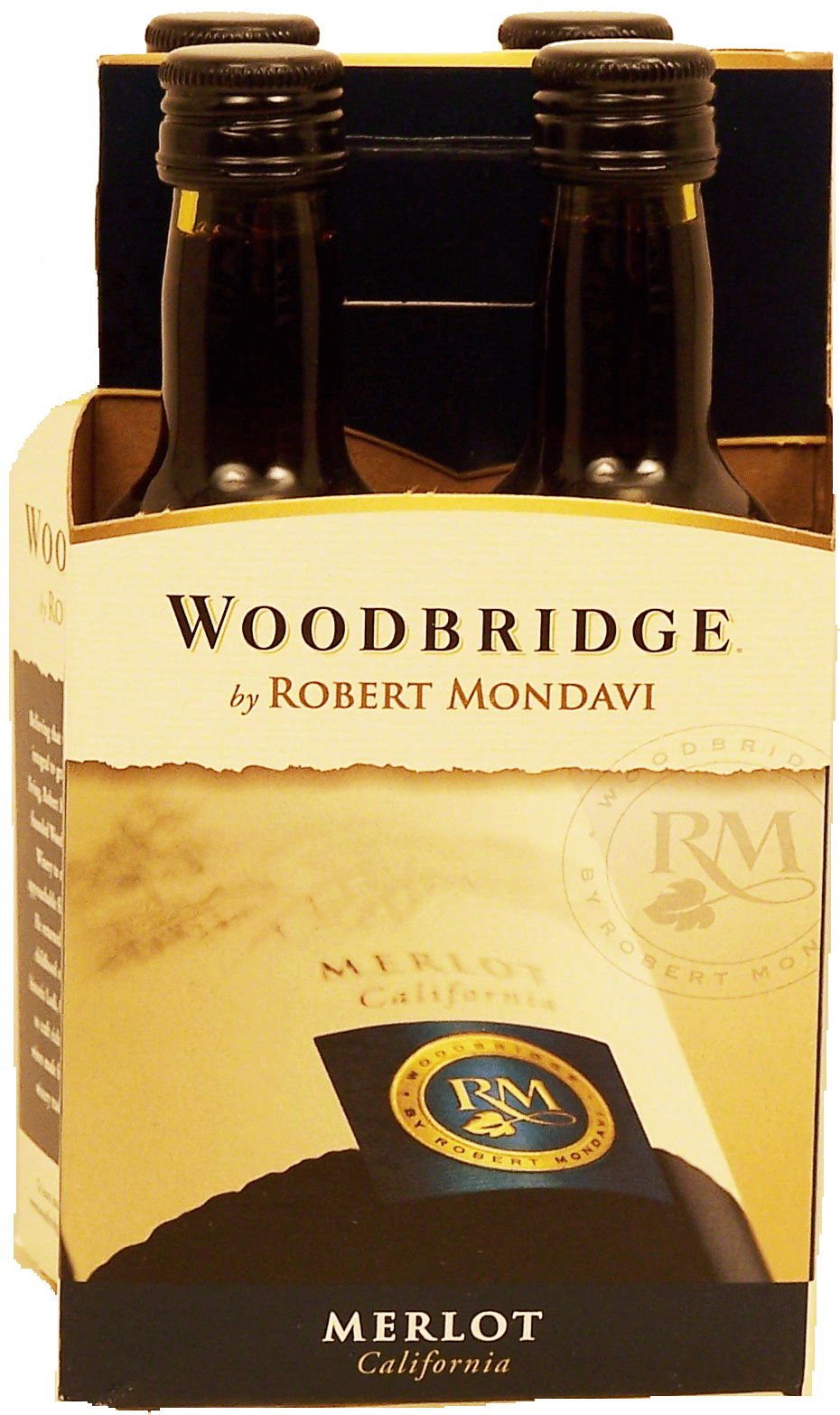 Woodbridge by Robert Mondavi merlot wine of California, 13.5% alc. by vol., 187-ml single serve Full-Size Picture